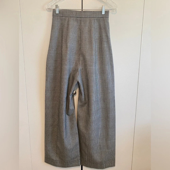 Solace London Delphine High-Waist Wide-Leg Wool Trousers SZ 6 NWOT - Picture 2 of 7